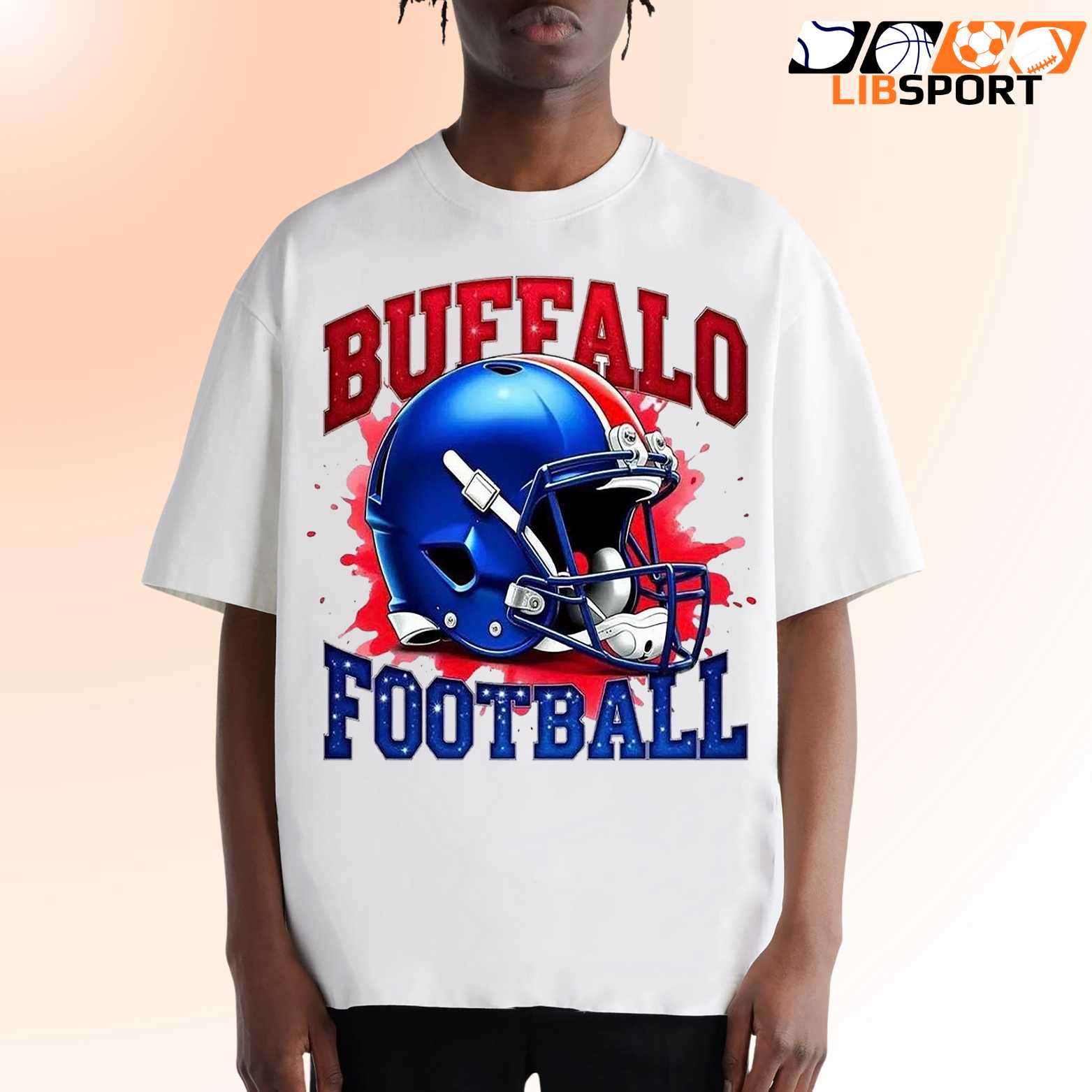 Buffalo Bills Football Graphic Tee, Nfl Streetwear T Shirt